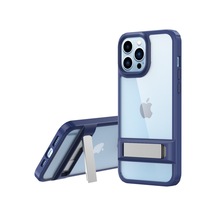 Apple   Uyumlu   iPhone 13 Pro Kılıf Rolet Stand Kapak - Lacivert