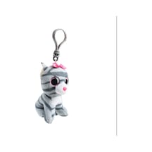 Ty Beanie Boos Peluş Kedi Anahtarlık Kiki Gri