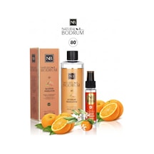 Mandarin Kolonya İkili Set 400 Ml Dökmeli + 60 Ml Sprey Cep Boy %80 Alkollü