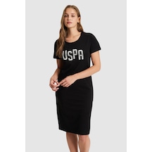 U.s. Polo Assn. Kadın Siyah Pijama Takım 50326520-vr046