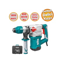 Total TH115326 Kırıcı Delici Darbeli Matkap 1500 W Kömürlü Ahşap Metal Beton Elektropnömatik Delme Kırma Makine