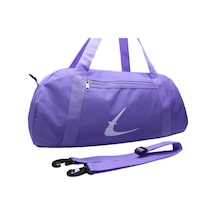 Msmixxstore Lila Renk Suya Dayanıklı Kumaş Seyahat Spor Gym Ve Fitness Çantası Lila