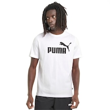Puma Ess Logo Tee Erkek Tişört 58666602