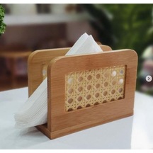 Mien-1176 Bambu Hazeran Peçetelik Ahşap