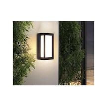 Su Geçirmez Led Bahçe Aydınlatması - 25 Cm 10 Parça Siyah