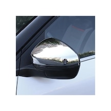 Citroen Uyumlu C5 Aircross Krom Ayna Kapagı 2 Parça Parlak Ayna Tip