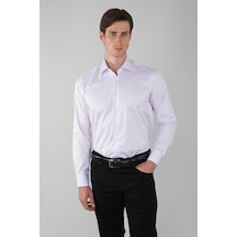 Bisse Klasik D Yaka Regular Fit Cepsiz Uzun Kol Pembe Gmkls250061 C29 Pembe