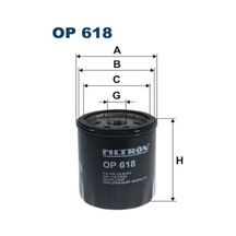 Jeep Grand Cherokee 2 Yag Filtresi 4.7 2001-2005 Fıltron Op618