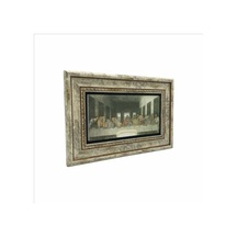 Son Akşam Yemeği Leonardo Da Vinci, 149 Lar Baskılı Taş Tablo 20x30