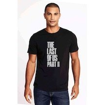 The Last Of Us Part 2 Baskılı Siyah Erkek Tshirt (528659907)