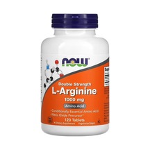 Double Strength L-arginine, 1,000 Mg, 120 Tablets