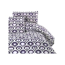 Menderes Home Cotton Collection Ranforce Tek Kişilik Nevresim+yastık Ela