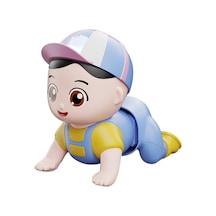 Likeable 0-3 Years Old Baby Q Cute Electric Fun Crawling Doll Guides The Baby To Learn To Crawl Baby Toys-turkuaz2