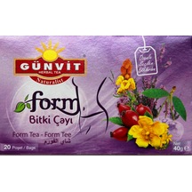 Günvit Form Süzen Poşet Çay 20'li