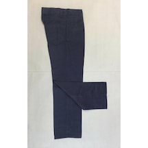 Nacar Store Çocuk 29ekim 10kasım 23nisan Gösteri Özel Gün Içten Lastik Ayarlamalı Keten Pantolon Lacivert