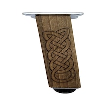 Kale Eğimli Ayarlı Desenli Ahşap Ayak Mobilya Masa Dolap Ayağı 12cm 4 Adet K. Ceviz Ceviz Ağacı Ceviz Kale Eğimli Ayarlı Desenli Ahşap Ayak Mobilya Masa Dolap Ayağı 12cm 4 Adet K. Ceviz Ceviz Ağacı Ceviz