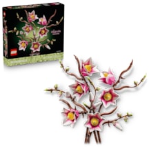 LEGO® Botanicals Manolya Dalları 11510 - Yetişkinler için Çeşitli Detaylar İçeren Çiçek Buketi Model Yapım Seti (435 Parça)