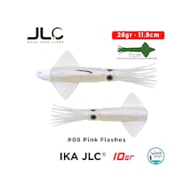 Jlc Ika 10 Combo Set 26gr 11.9cm 08 Pink Flashes 2+1 Silikon Kalamar