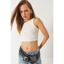 Shade Kadın Halter Yaka Fitilli Kaşkorse Pamuk Crop Bluz 60261566 - Ekru Shade Kadın Halter Yaka Fitilli Kaşkorse Pamuk Crop Bluz 60261566 - Ekru
