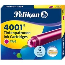Pelikan 4001 6Lı Kısa Kartuş Pink 1077