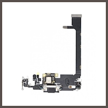 Bezos Apple iPhone Uyumlu 11 Pro Max Şarj Soketi Mikrofon Film Flex Nxrlvng Standart