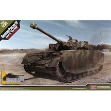 Academy 13516 1/35 Ölçek, Alman Pz.kpfw. Iv Ausf.h Versiyon Orta Tankı, Plastik Model Kiti-50102