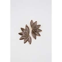 Çelik Küpe 14 K-17555 6 Cm Çok Renkli