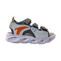 Tuğba Ortopedi 1409 Işıklı Çocuk Sandalet Füme