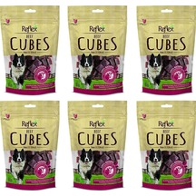 Reflex Beef Cubes Küp Dilimli Biftekli Köpek Ödülü  6 x 80 G