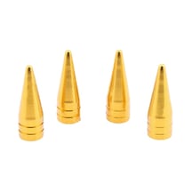 Alüminyum Sivri Sibop Kapağı Altın Sarı 4& 39lü 32mm