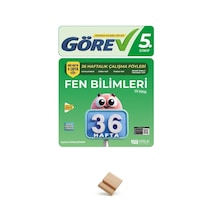 Nitelik 5. Sınıf Görev Fen Bilimleri 36 Haftalık Çalışma Föyleri + Telefon Standı