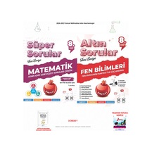 Nartest 8. Sınıf Matematik Fen Soru Bankası 2 Kitap Seti