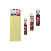 Gd24 Sentetik Güderi Bez 1 Adet - 50 X 70 Cm Gd24 Cam Temizleme Sabunu 3 Adet