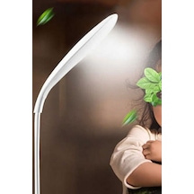 Dokunmatik Okuma Işığı 14 Led 3 Kademli Masa Lambası Beyaz Göz Ağıtmayan Ders Çalışma Lambası Beyaz