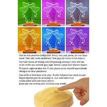 14 Şubat Hediyesi Canım Sevgilim, Sevgililer Günü Hediyesi Balon Kalpler Küre 3 Boyutlu 3d Led Lamba Gece Ve Masa Lambası .