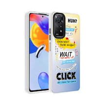 Zore Redmi Note 12 Pro 4g Kılıf Desenli Ogaa Dragon Sert Kapak - Kelimeler