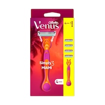 Gillette Venus Miami Hibrid Tıraş Makinesi +4 Yedek - 3 Adet Tarı