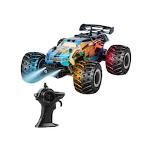 Giffy/oyuncak 2.4 Ghz Uzaktan Kumandalı Şarjlı Led Işıklı Drift Atan 15 Km Hız Yapan Off Road Araba 45 Dk Sürüş Süresi 1200 Mah Batarya Mavi