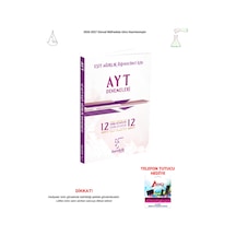 Karekök Ayt Denemeleri Eşit Ağırlık 12 Kitap Seti