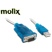 Molix Usb To Rs232 Çevirici Kablo Rs 232 Uydu Yazılım Güncelleme (500006223)