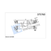 Kale 375760 Turbo Radyatörü Intercooler - Bmw 1 Seri 2020-20 - 116 İ 17517617597 - 7617597
