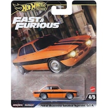 Hot Wheels Fast-furious Premium Arabalar Hnw46 Jbl04 Alfa Romeo Giulia Sprint Gta