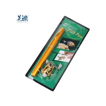 Novahub Mini Portatif Alüminyum Olta Kamışı - 1 Metre, Pratik, Dayanıklı, Buz & Köprü Balıkçılığı İçin İdeal