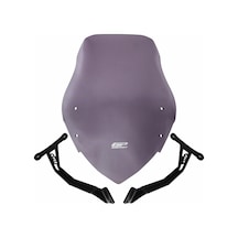 GP Kompozit Honda CB125F 2023-2024 Uyumlu Ön Cam Füme 48 cm