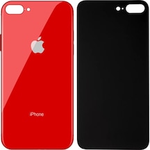Apple Uyumlu iPhone 8 Plus Arka Cam Kapak Kırmızı
