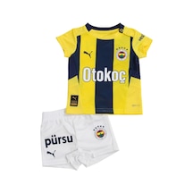 Erkek/unisex Fsk Home Babykit W/o Socks-speed Yellow-blue Violet Knitted Suits 12-18 Ay Acı Kahverengi