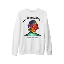 Metallica - Hardwired To Self-Destruct Beyaz Kalın Sweatshirt