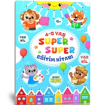 4-9 Yaş Süper Süper Eğitim Kitabı