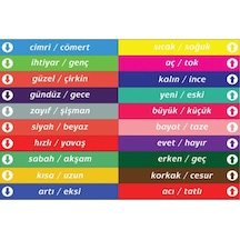 Türkçe Merdiven Yazıları (Laminasyonlu) (508659789)
