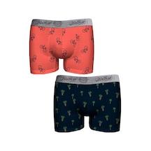 John Frank Eighty Five 2'li Erkek Boxer Jf2bef28 Çok Renkli